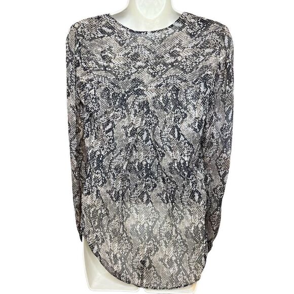 Veronica Beard Lowell Snake Print Silk Blouse & Tank NWT Size 0 - Picture 10 of 14